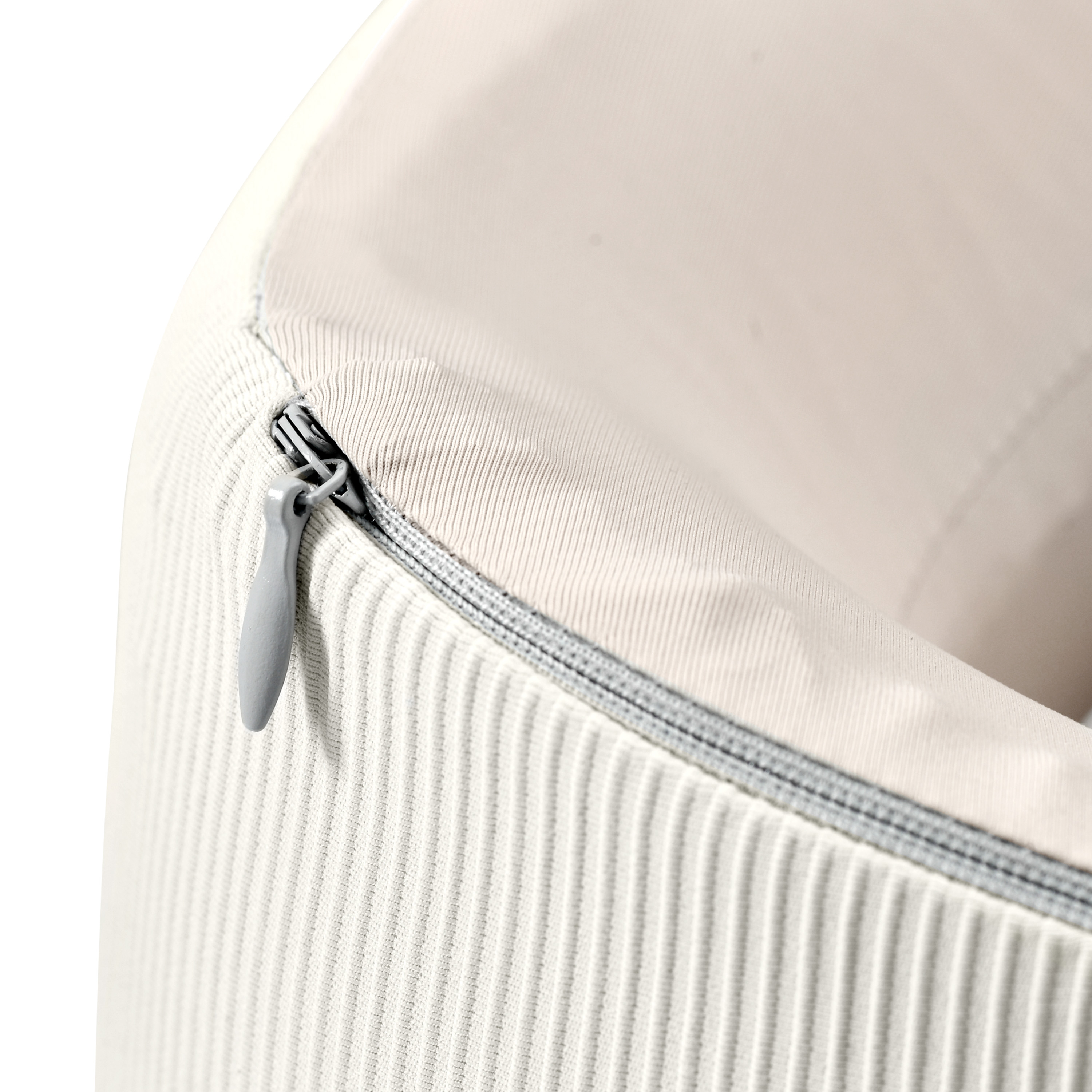 Naturehike cestovný vankúšik za krk z pamäťovej peny 460g - krémový